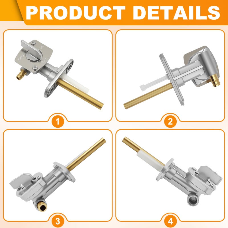 Triumilynn Fuel Valve Petcock for Yamaha YZ125 1992-2004, YZ250 1993-2004, YZ400F 1998-1999, YZ426F 2001-2002, YZ450F 2003-2005 - Image 4